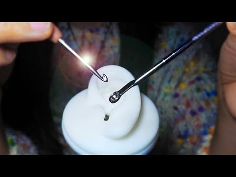 ASMR 쇠소리 와 바스락이 가득가득 진짜 리얼 귀청소 (No Talking) Ear Cleaning