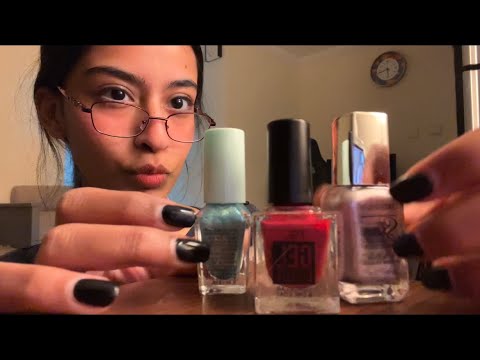 Asmr | doing your nails FAST