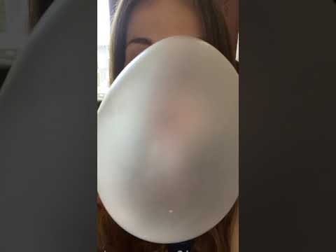 BUBBLE GUM ASMR #shorts