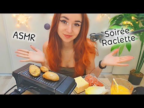 ASMR Soirée RACLETTE ! (Roleplay on passe la soirée ensemble)