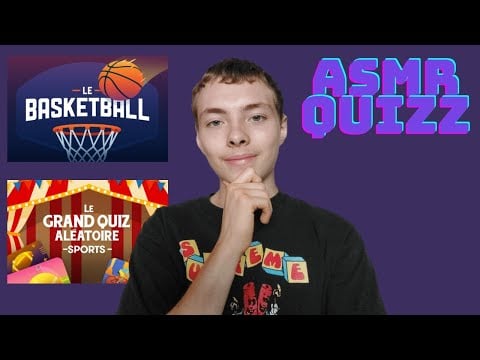 ASMR FR:🏀Ai-je une bonne culture sportive🏀