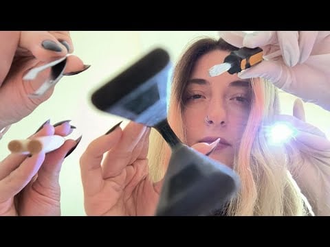 ASMR There is Something in Your Eye 👁️- Real Camera Touching (Whispering, Plucking, Light, Visual) ✨