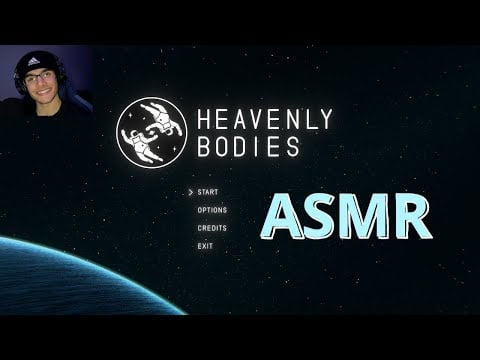 🚀 ASMR Let's Play 🌌 // Heavenly Bodies Part 1 (Chill Whispered Gameplay)