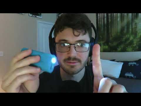 ASMR ~ Eye Exam Instructions at Desk 👁