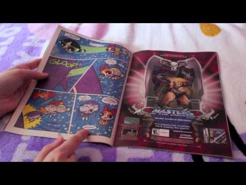 Powerpuff Girls Comic Collection (ASMR softly spoken + page turning)