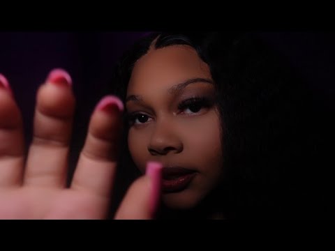 ASMR| Whispering Positive Affirmations for Sleep W/ Hand Movements & Mouth Sounds