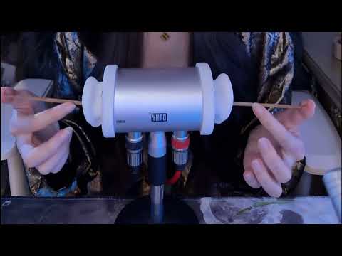 INTENSE Tingly ASMR: Helicopter, Ear Scratching & Goose Feather Cleaning / 4HR (No Talking)