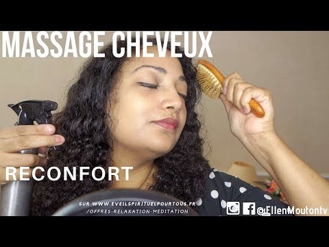ASMR massage du cuir chevelu et discussion pour vous réconforter