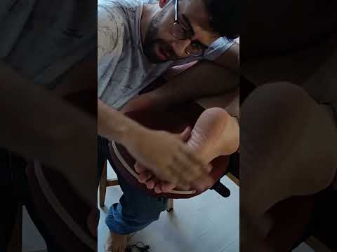 ASMR TURKISH AMAZING FOOT MASSAGE  #relax #foot #relaxationmassage #massager #chiropractor