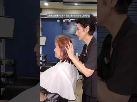 Damaged Hair Needs Moisture Control