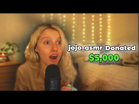 Donating To Smaller ASMR Streamers