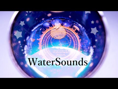 🔵 [ASMR] 眠りに誘う星の海🌙深海の海。ぷくぷく水の音。安眠、睡眠、瞑想 Water Sounds, Liquid Shaking, Relax, Sleep & Study