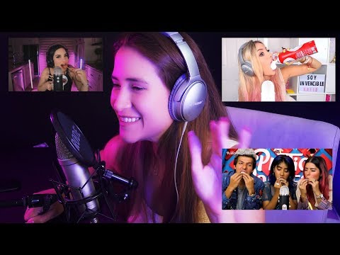 Reaccionando al asmr de youtubers famosos:Kimberly Loaiza,los Polinesios,Katie Angel | Asmr español