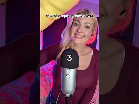 which crunchy squishy is best? #asmr #asmrtingles #asmrtriggers
