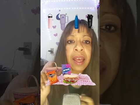 ASMR MONTANDO MEU PIQUE NIQUE #shorts