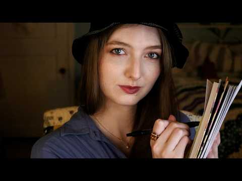 ASMR Expertly Sketching You ✍️ Whispers & Drawing Sounds (Personal Attention)