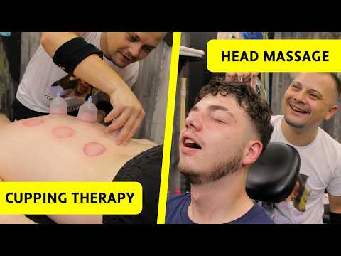 EFFECTIVE ASMR SLEEP THERAPY | Asmr Head Massage and Back Massage