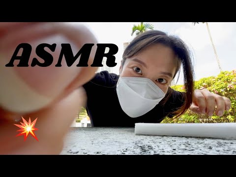 ASMR 🌼UNPREDICTABLE RANDOM🐜 Fast & Aggressive at the Park | SUPER RANDOM CAMERA TAPPING