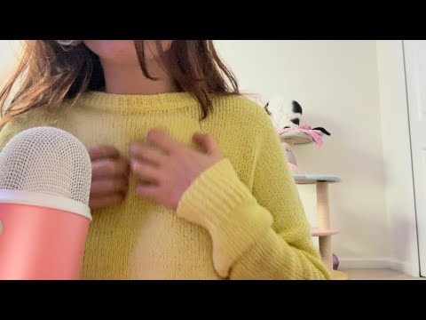 ASMR Fast & Aggressive Shirt Scratching 💛💝 (No Talking)