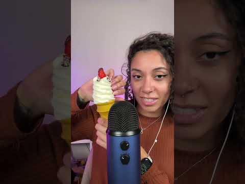a sweet treat 🍦 #tingles #relax #triggersforsleep #asmr