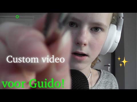 ~ASMR~voor Guido! // negatieve energie plukken, positieve affirmaties..
