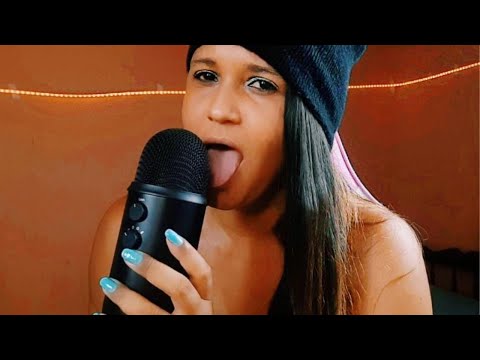 ASMR SONS DE BOCA 👅 FAST & AGGRESSIVE Binaural no Blue Yeti