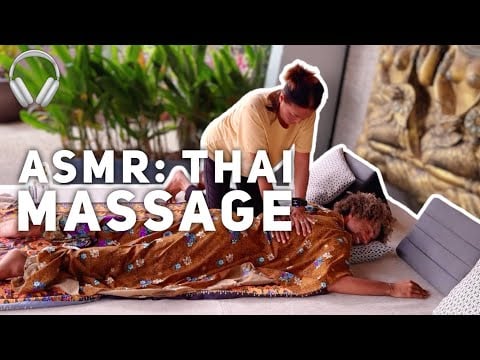 Inside My First Thai Massage At Phuket Cleanse (ASMR)