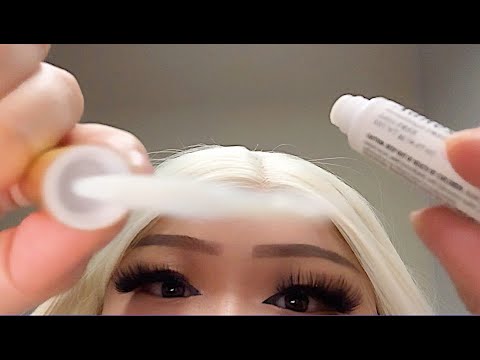 ASMR Bestie Does Your Eyelash Extensions! 👁👁 (Personal Attention Roleplay, Rambling)