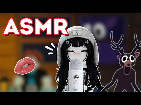 Roblox ASMR ~ 👽 I Survived in 99 Nights in The Forest + Tongue swirling 👽
