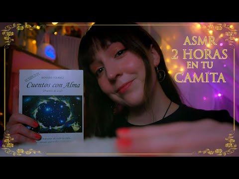 ⭐ASMR 2 HORAS de Atención Personal en tu CAMITA [Sub] Duerme y Relájate, Soft Spoken