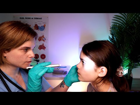 ASMR Real Person Check Up & Cranial Nerve Exam | Unintentional ASMR