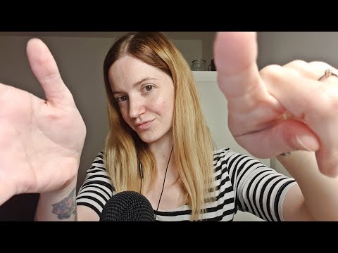 ASMR hand sounds, special personal attention, mouth sounds, light, water,... - Patreon Trigger July