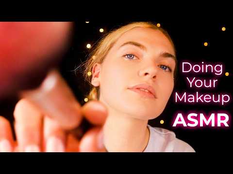 ASMR  Doing Your Makeup POV ✨ Face Brushing Sounds & Personal Attention for Relaxation & Deep Sleep