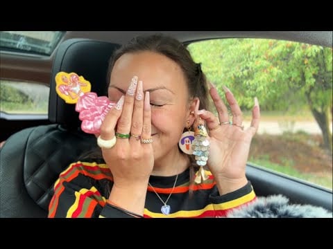 asmr/ NOSTALGIA in a box HAUL🤭✨🦄🎀 (jewelry, toys, small biz finds)