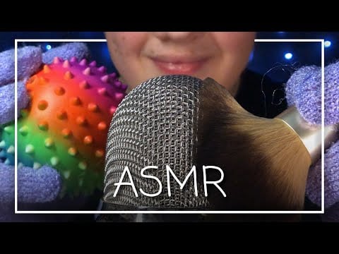 Different ASMR Triggers with Gloves 🧤 (Deutsch/German)