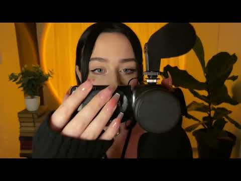 *one minute asmr* fast camcorder tapping (no talking)