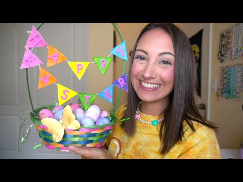 Bonus: ASMR Let's Tie Dye Easter Eggs Together! 🐣