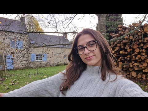 ASMR NUM JARDIM OUTONAL🍂✨️