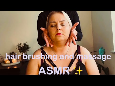 ✨ ASMR Hair Brushing & Scalp Play on Real Person | No Talking | Deep Relaxation for Sleep