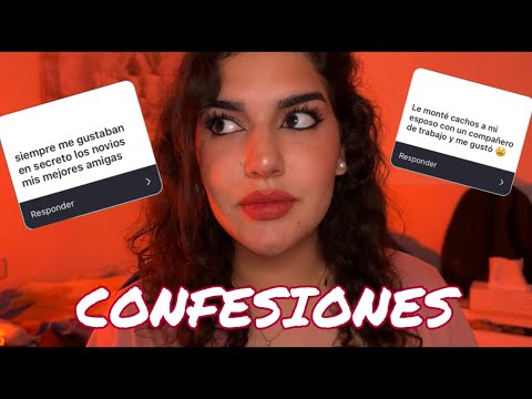 ASMR REACCIONANDO A CONFESIONES DE SEGUIDORES 😳