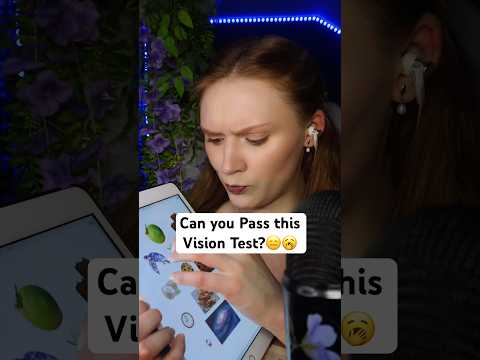ASMR Eye exam + Trigger words for my bees 🙃🥱#asmr