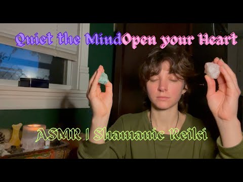 ASMR | Shamanic Reiki | 🌑 New Moon in Aquarius ♒︎ Open Your Heart 🪷🕯️✨