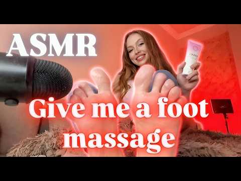 I need a FEET massage 💕 Will you help me?