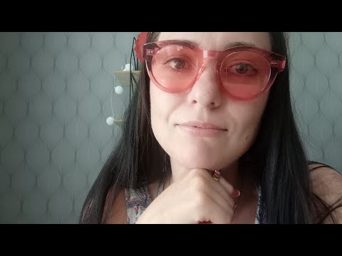 ASMR- Tapping and tracing on my new sunglasses 🕶️