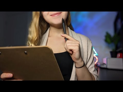 ASMR Therapist Roleplay~Motivational Interviewing~ Procrastination