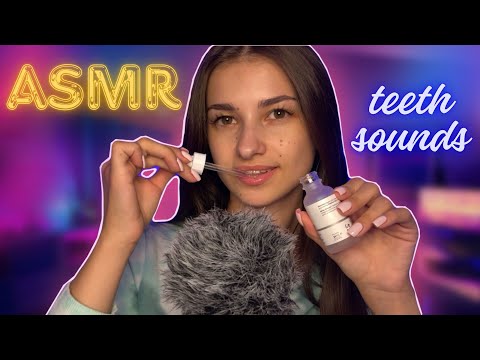 ASMR🎙️💤TEETH SOUNDS👄🤍PIPETTESO RELAXING🫶☺️