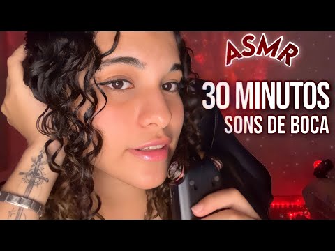 ASMR | 30 MINUTOS DE SONS DE BOCA SENSÍVEIS E INTENSOS NO TASCAM