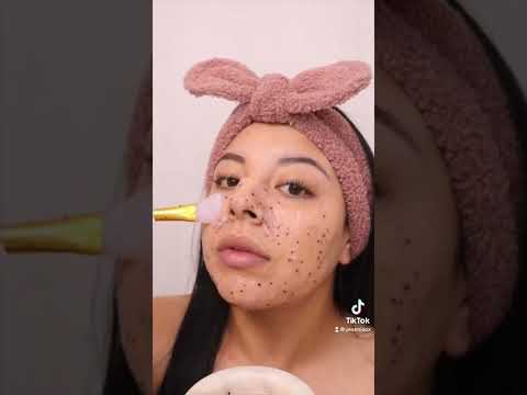 JELLY MASK #asmr #satisfying #shorts
