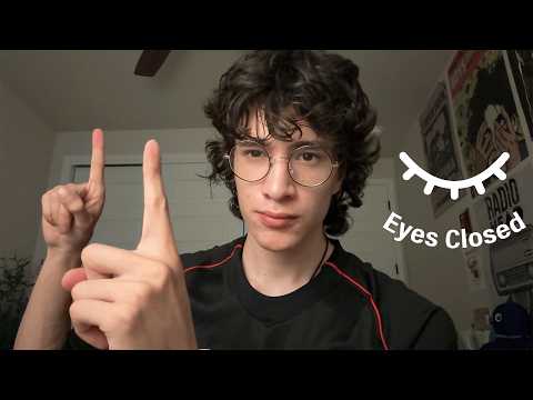 ASMR Eye Exam But With EYES CLOSED 💤 Follow My Instructions 😴