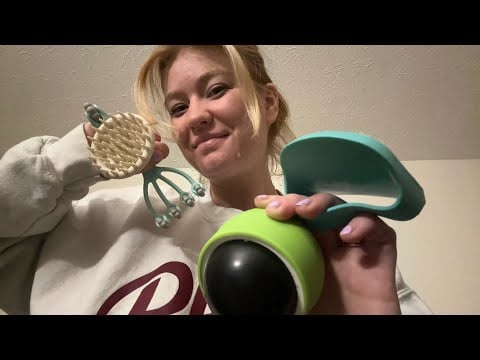 LOFI ASMR MASSAGE | Head, shoulders, & arms 